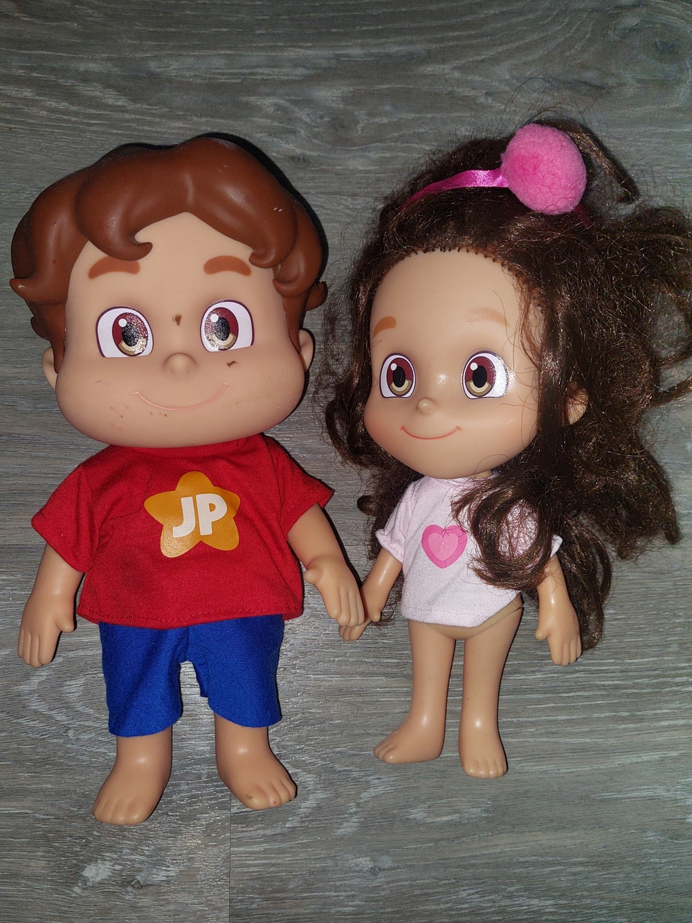 Kit Youtubers Maria Clara & João Pedro Jp Doll 25cm Kids Toy Fun Baby Brink Rare